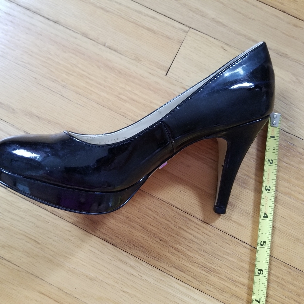 ⚠️ Sexy! Black 5" platform heels from Nickels - Picture 10 of 12
